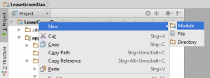 create new module
