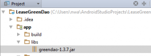 libs folder location